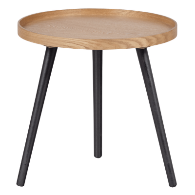 Bijzettafel Mesa Hout M Naturel 45xø45 van het woonmerk WOOOD