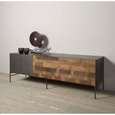 Tower Living Pandora tv-meubel - 166 cm - bruin