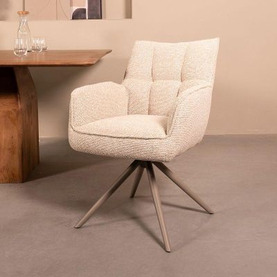 Label51 Amalfi eetkamerstoel royal bouclé