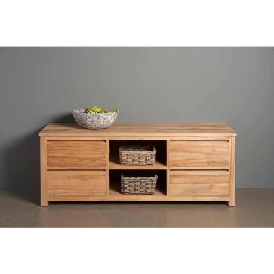 Tower Living Corona tv-meubel - 160 cm - bruin