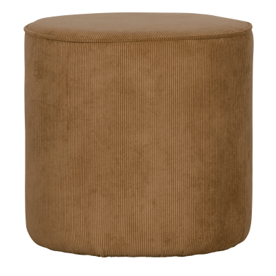 Sara poef hoog ribstof van het woonmerk WOOOD