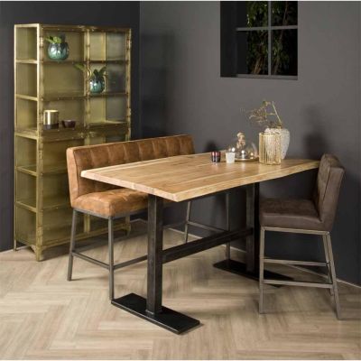Tower Living Barolo bartafel - 160 cm - bruin
