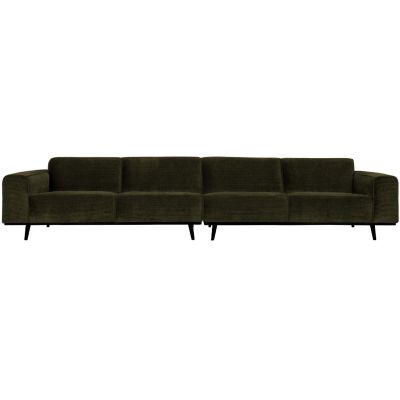 Woood Bank Statement XL 4-Zits Brede Platte Rib