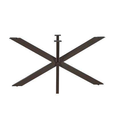 Starfurn Matrixpoot ovaal/rechthoek 160 cm koker - anodic bruin