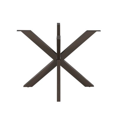 Starfurn Matrixpoot rond koker 4x8 cm - anodic bruin