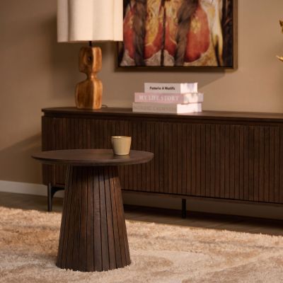 Starfurn Salontafel Solana mangohout 50 cm - bruin