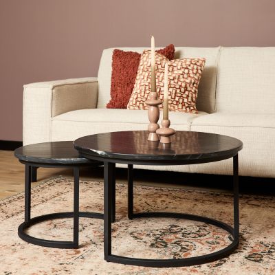 Starfurn Ronde Salontafels Nova - Set van 2