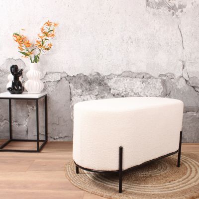 DS4U Torben hocker duo 80x40x42 cm bouclé