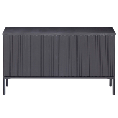 New Gravure tv-meubel 100cm grenen zwart  van het woonmerk WOOOD