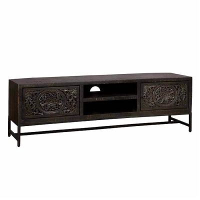 Tower Living Casina tv-meubel - 160 cm - zwart