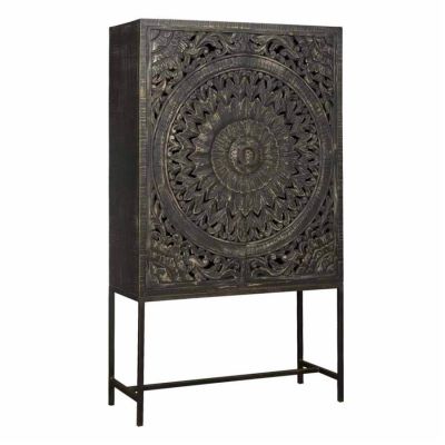 Tower Living Casina opbergkast - 110 cm - zwart