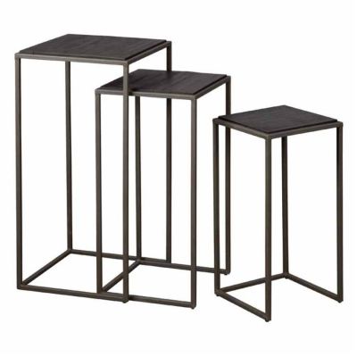 Tower Living Fanna bijzettafel set vanaf 30 cm - grijs