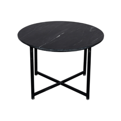 Starfurn Salontafel Collin Ø75 cm - zwart marmer